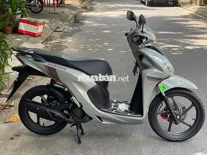 Honda Vision 2026 Xám xi măng 600km