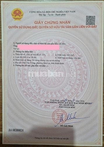Bán Nhà 3 Tầng – Cách Phố Cổ Hoa Lư Chỉ 100m - Vị Trí Đẹp