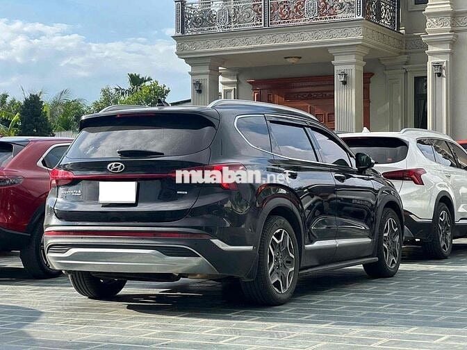 Hyundai SantaFe 2021 Full xăng 7 chỗ Đen
