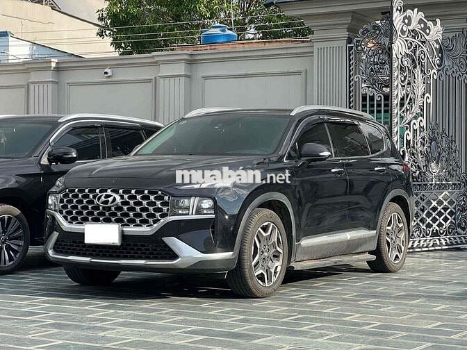 Hyundai SantaFe 2021 Full xăng 7 chỗ Đen