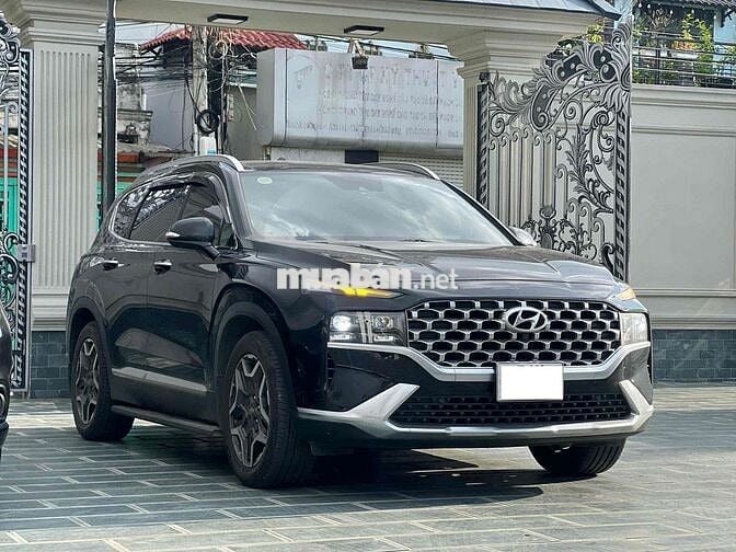 Hyundai SantaFe 2021 Full xăng 7 chỗ Đen