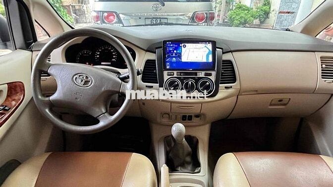 Toyota Innova 2.0G 2008. Số sàn. Xe gia đình