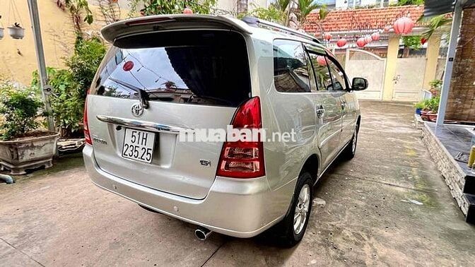 Toyota Innova 2.0G 2008. Số sàn. Xe gia đình
