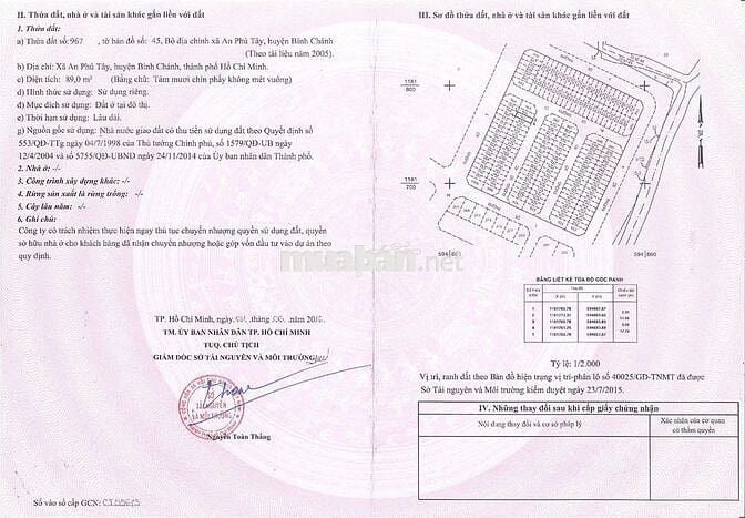 Chính Chủ Bán Lô Đất Góc 2 Mặt Tiền 970Triệu