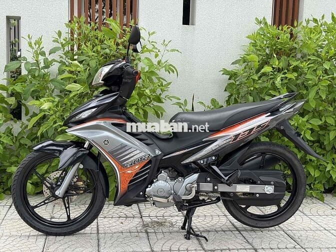 Yamaha Exciter 135 ctd . 2015 Đen Cam Bạc