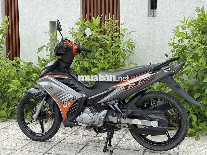 Yamaha Exciter 135 ctd . 2015 Đen Cam Bạc