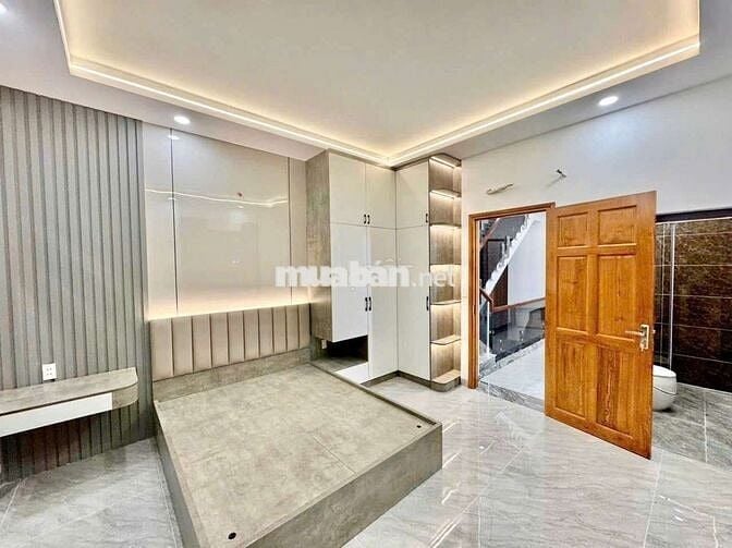 Nhà đường MÃ LÒ [4x16, 4lầu, 5pn, 6toilet] 17tr/tháng