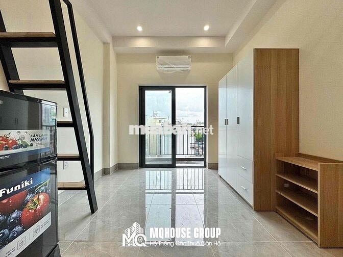 CHDV CÓ GÁC FULL NỘI THẤT BAN CÔNG GẦN HUFLIT - VĂN HIẾN - CÔNG THƯƠNG