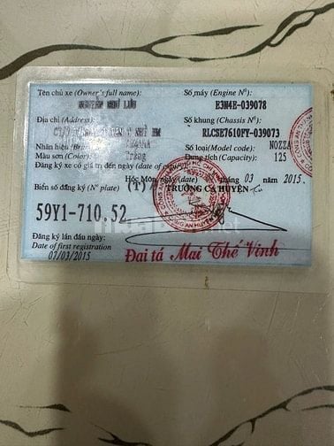 Bán xe Yamaha Grande 2015 trùm mền cực ít đi.