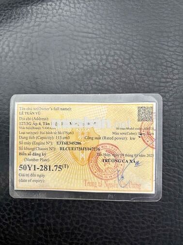 Yamaha Sirius FI 2018 Đen 5800 km