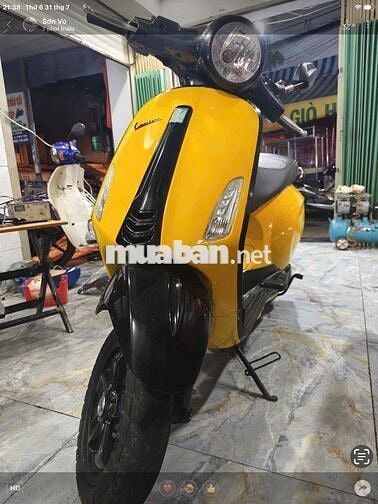 Piaggio Vespa Primavera Fi màu Vàng đen đời 2014