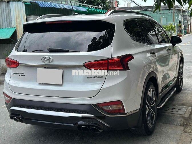 Hyundai Santafe 2021 Full máy dầu 2 cầu 2.2D Trắng