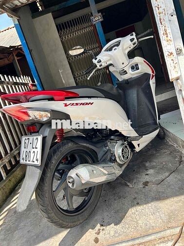 Honda Vision 2020 Trắng 14316 km