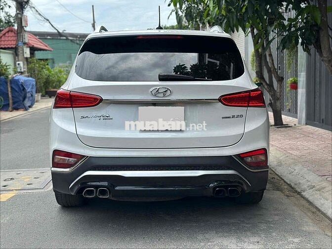 Hyundai Santafe 2021 Full máy dầu 2 cầu 2.2D Trắng
