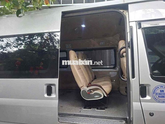 Ford Transit 2014 Bạc 6 chỗ