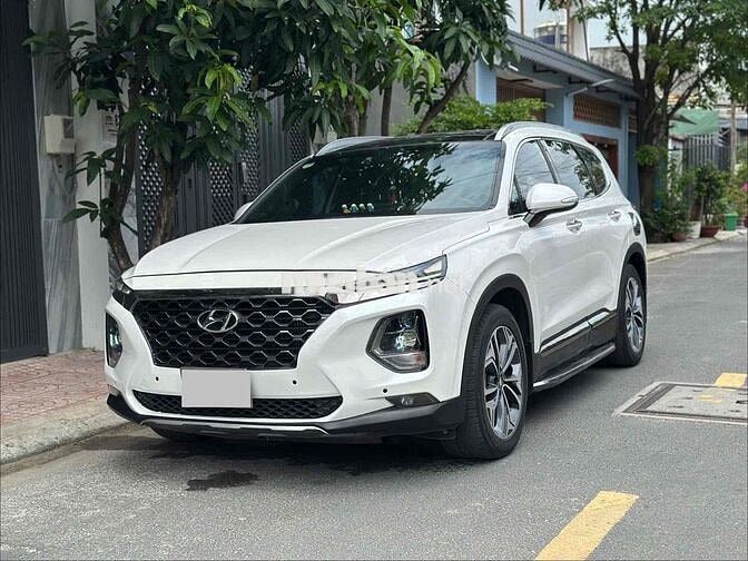 Hyundai Santafe 2021 Full máy dầu 2 cầu 2.2D Trắng