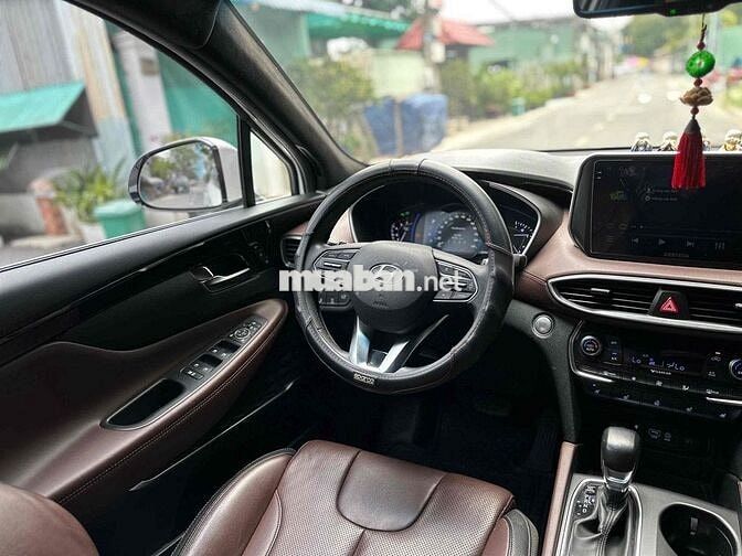 Hyundai Santafe 2021 Full máy dầu 2 cầu 2.2D Trắng
