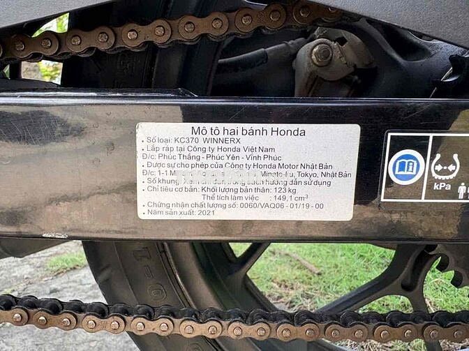 Honda Winner X V2 2021 Đỏ Zin