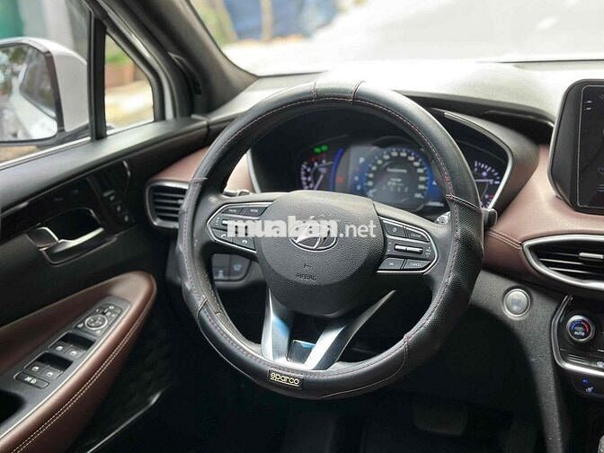 Hyundai Santafe 2021 Full máy dầu 2 cầu 2.2D Trắng