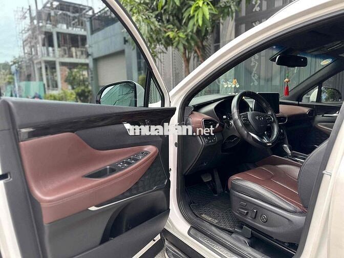 Hyundai Santafe 2021 Full máy dầu 2 cầu 2.2D Trắng