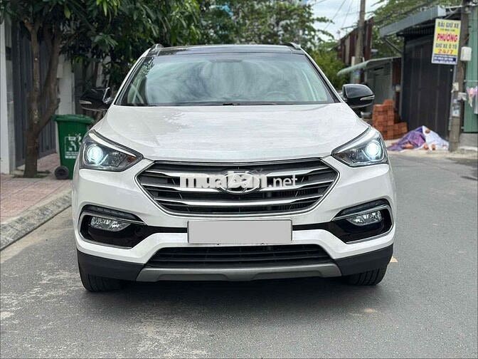 Hyundai Santafe 2018 Full Dầu 2.2D Màu trắng