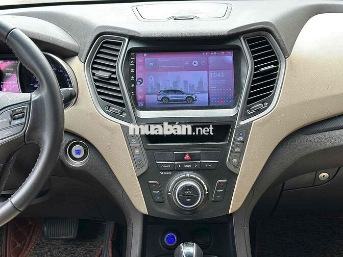 Hyundai Santafe 2018 Full Dầu 2.2D Màu trắng