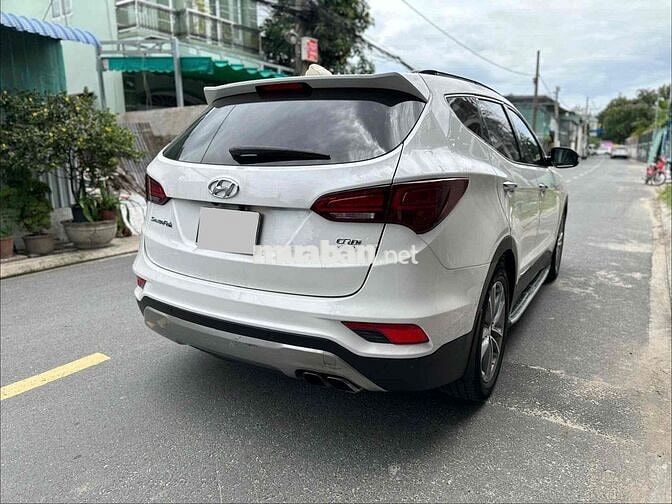 Hyundai Santafe 2018 Full Dầu 2.2D Màu trắng