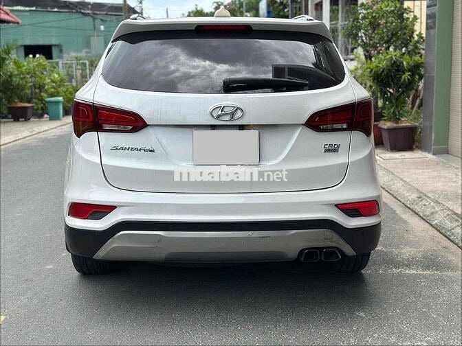 Hyundai Santafe 2018 Full Dầu 2.2D Màu trắng