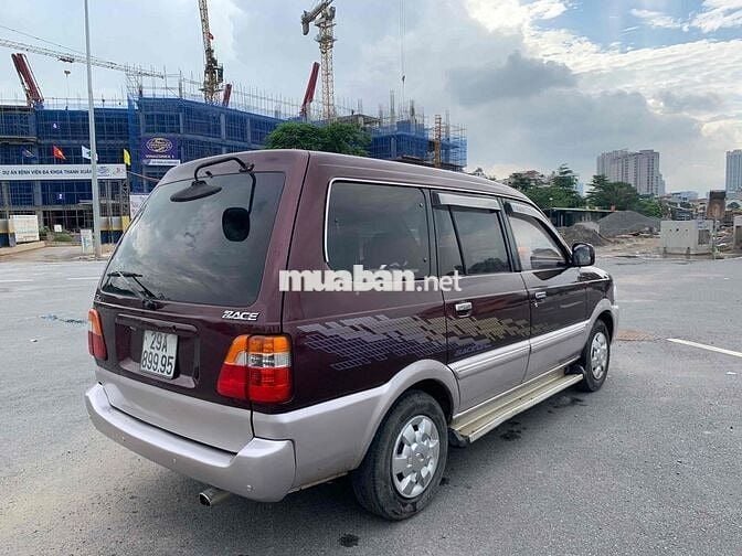 Toyota Zace 2004 Đỏ mận 7 chỗ