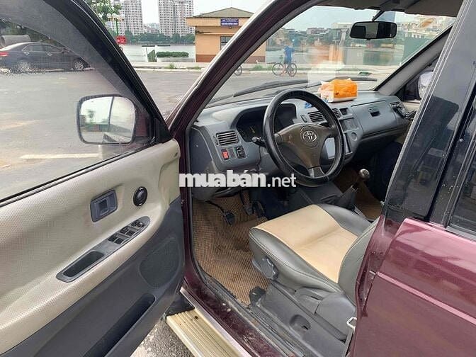 Toyota Zace 2004 Đỏ mận 7 chỗ