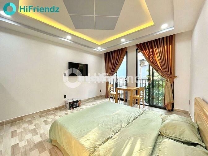 CĂN HỘ STUDIO 40M2 BAN CÔNG FULL NỘI THẤT GẦN QUẬN PHÚ NHUẬN 