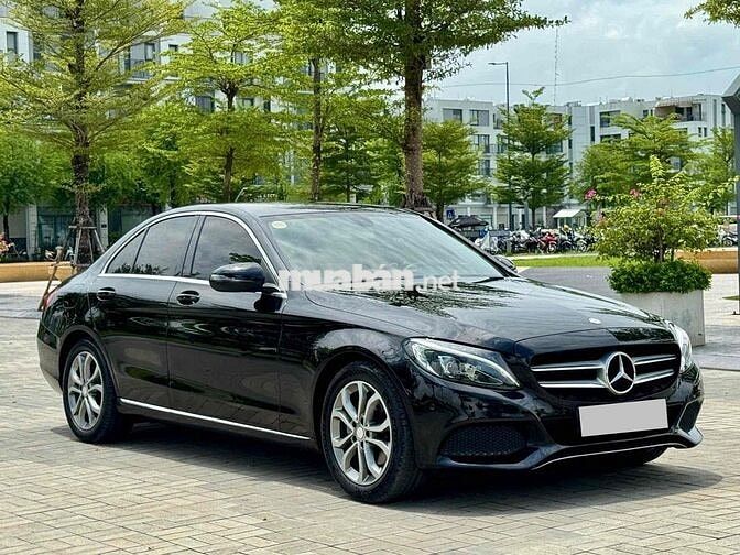 Mercedes-Benz C200 phom mới 2016 8 vạn km Đen