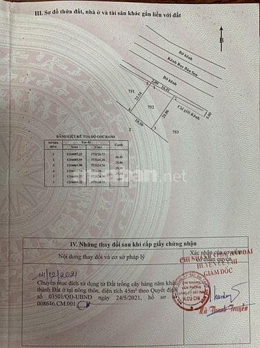 CĂN 1: Cho thuê đất chính chủ giá rẻ 3MT Tỉnh Lộ 7, X.Thái Mỹ, H.Củ Ch
