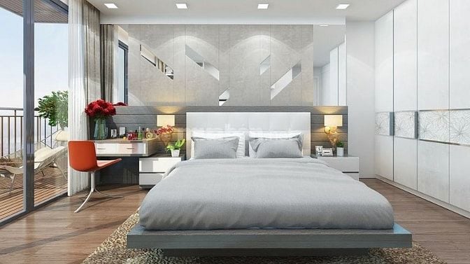 Đón bình minh biển Mỹ Khê từ ban công căn Studio Full nội thất cao cấp