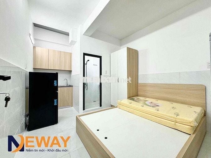 CHO THUÊ 40P MỚI XÂY - GẦN ĐH VĂN HIẾN - FULL NỘI THẤT THOÁNG MÁT