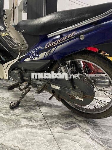 SYM Elegant 50cc Xanh Trắng
