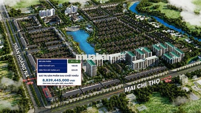 Đầu tư Shophouse Trần Hoàng Na 47m – Vị trí đẹp, pháp lý rõ ràng