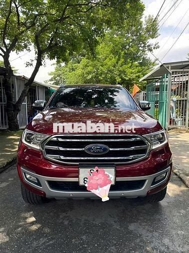Ford Everest Một cầu 2020 số tự động Đỏ