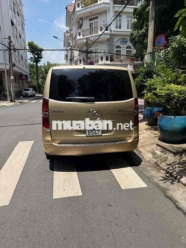 Hyundai Starex 2009...9 chỗ Số sàn Vàng cát