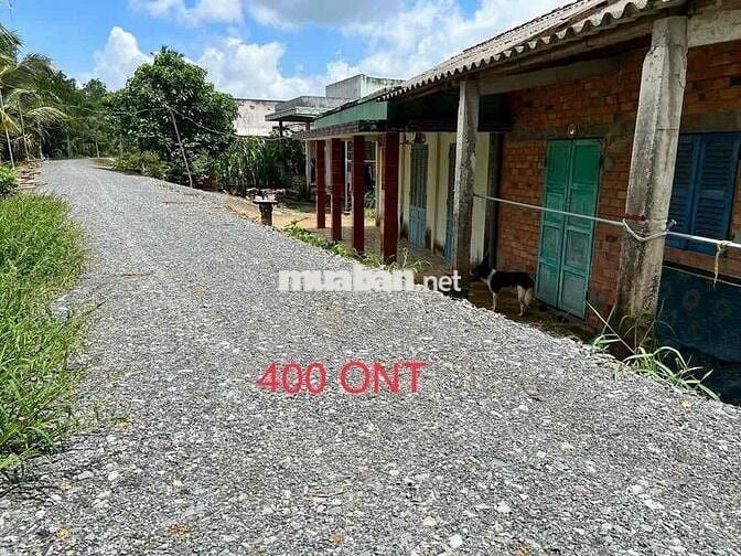 Đất mặt tiền kênh Bà Kiểng 400m2 sẵn nhà