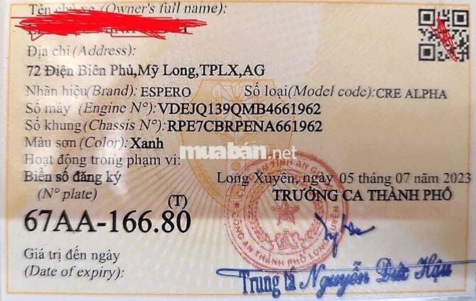 Detech Crea 50 2023 Xám, vàng kem