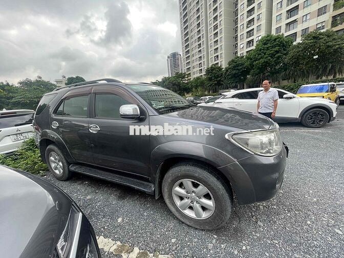 Toyota Fortuner 2009 Xám 8 chỗ