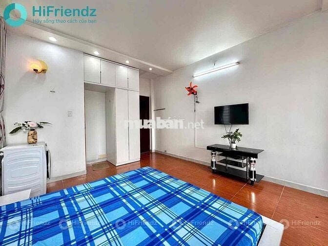 Phòng tách bếp Ban công 35m2 kế cầu Chữ Y sát Sư Phạm Q5