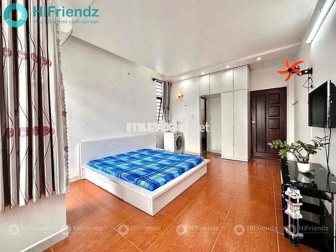 Phòng tách bếp Ban công 35m2 kế cầu Chữ Y sát Sư Phạm Q5