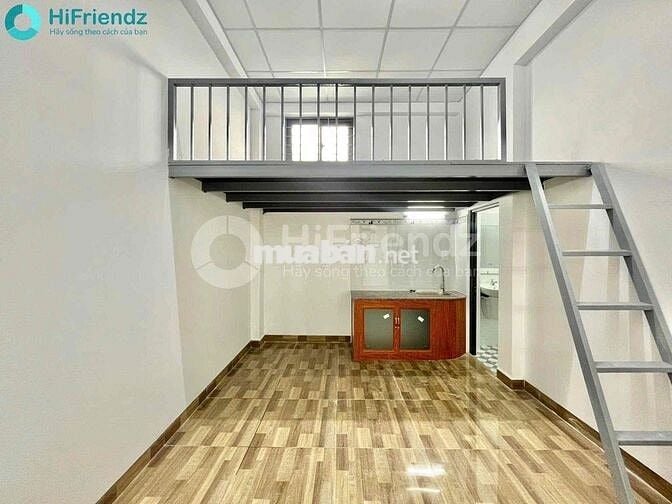 CHO THUÊ GÁC NHÀ MỚI GẦN VLU-IUH GIÁP BÌNH THẠNH-CÔNG VIÊN GIA ĐỊNH