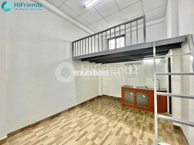 CHO THUÊ GÁC NHÀ MỚI GẦN VLU-IUH GIÁP BÌNH THẠNH-CÔNG VIÊN GIA ĐỊNH