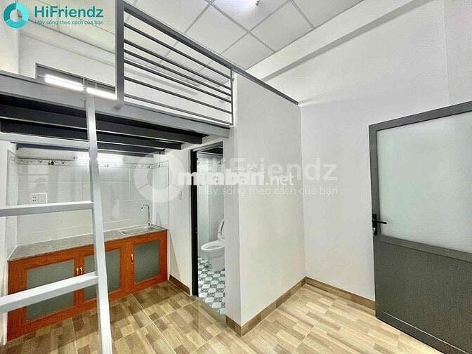 CHO THUÊ GÁC NHÀ MỚI GẦN VLU-IUH GIÁP BÌNH THẠNH-CÔNG VIÊN GIA ĐỊNH