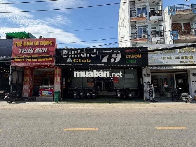 CHO THUÊ NHÀ MẶT TIỀN NGANG NGUYỄN VĂN KHỐI GÒ VẤP