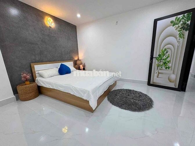 CHO THUÊ NHÀ FULL NỘI THẤT  MT ĐƯỜNG SỐ -TRỆT LẦU (7x20) P.TÂN QUY Q7