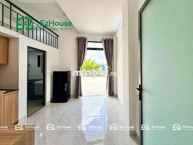 ⚡️CHỈ TÍNH TIỀN ĐIỆN⚡️Gác ban công-Mới xây-Full nội thất-Có thang máy